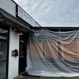 Exterior outside entrance of Papi Ricko Latin Kitchen & Lounge - Charlotte, North Carolina Exterior outside entrance of Papi Ricko Latin Kitchen & Lounge - Charlotte, North Carolina