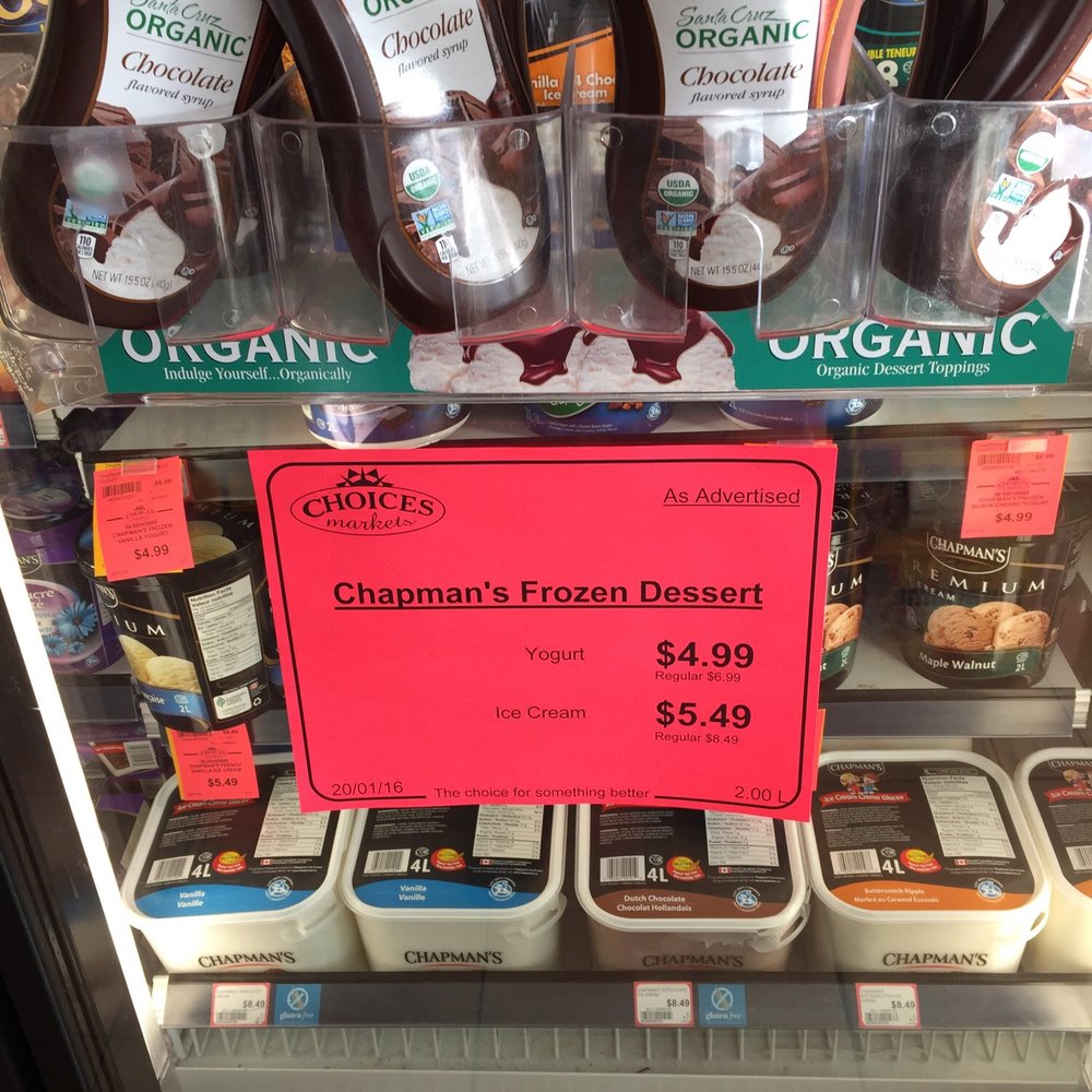 Choices Markets - a display of organic foods - Grocery Near Me - Burnaby, British Columbia