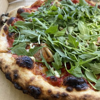 Live Fire Pizza - Calamari pizza - Pizza Near Me - Napa, California
