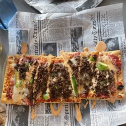 One19 Craft Kitchen and Brewery  - Philly cheesesteak flatbread