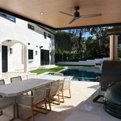 Everyday Patio - Cantilever Patio Cover with Wood Look Roof