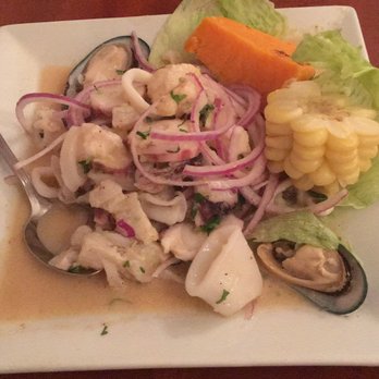 Sabor a Perú - Ceviche Mixto - Peruvian Near Me - Miami, Florida Sabor a Perú - Ceviche Mixto - Peruvian Near Me - Miami, Florida