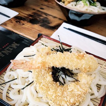MeNami - Tsuke udon with shrimp tempura - Japanese Near Me - Toronto, Ontario