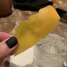 Vodka on the rocks with a twist of lemon.   Be forewarned.