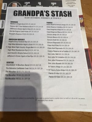 Menu photo 1 Twin Peaks Albuquerque, NM