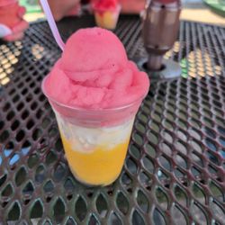 Water melon, vanilla, mango