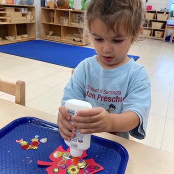 Chabad Kaplan Preschool - Working on gluing - Preschools Near Me - Sarasota, Florida Chabad Kaplan Preschool - Working on gluing - Preschools Near Me - Sarasota, Florida