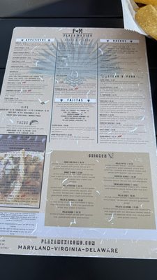 Menu photo 2 Plaza Mexico Restaurant Frederick, MD Menu photo 2 Plaza Mexico Restaurant Frederick, MD