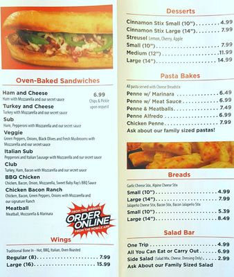 Menu photo 1 Simple Simon's Pizza Bonners Ferry, ID