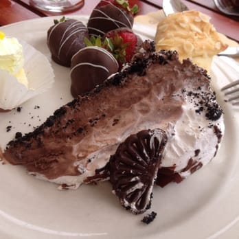 Alexander's Restaurant and Lounge - Chocolate mouse cake and other desserts - Steakhouses Near Me - Ventura, California Alexander's Restaurant and Lounge - Chocolate mouse cake and other desserts - Steakhouses Near Me - Ventura, California