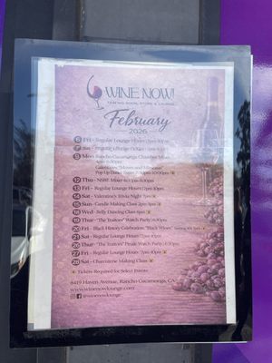 Menu photo 1 Wine Now Rancho Cucamonga, CA