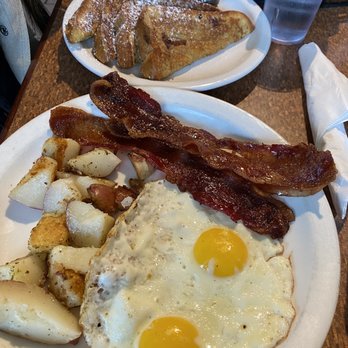 Dimond Cafe - With another plate of oh my French Toast - Burgers Near Me - Oakland, California