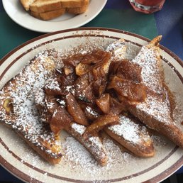 Baked Apples over French Toast. ABSOLUTELY scrumptious!!!
