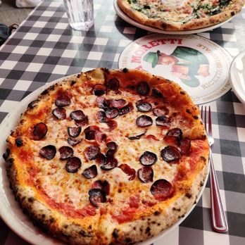 The Grand Pizzeria - Italien peperoni pizza, very salty - Italian Near Me - Ottawa, Ontario