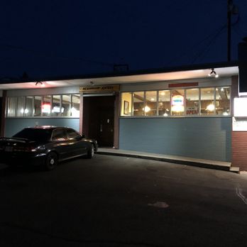 Beachwood Eatery - a car parked in front of the restaurant - Hot Dogs Near Me - The Dalles, Oregon Beachwood Eatery - a car parked in front of the restaurant - Hot Dogs Near Me - The Dalles, Oregon