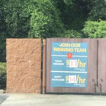 McDonald's - a sign for the winning team - Burgers Near Me - Lincoln, Alabama