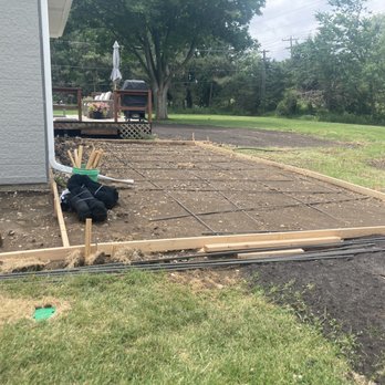 MileMore Concrete LLC - Backyard patio- this is how David has left it - Masonry/Concrete Near Me - Lincoln, Nebraska MileMore Concrete LLC - Backyard patio- this is how David has left it - Masonry/Concrete Near Me - Lincoln, Nebraska