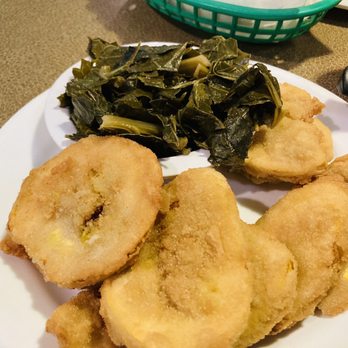 Americana Restaurant - Fried squash and collard greens awesome - American Near Me - Matthews, North Carolina Americana Restaurant - Fried squash and collard greens awesome - American Near Me - Matthews, North Carolina