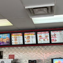 Krystal - The menu as of late July 2022