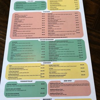 Wally's Wieners - Menu - Hot Dogs Near Me - Newport, Rhode Island
