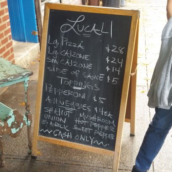 Lucali - Menu. - Pizza Near Me - Brooklyn, New York Lucali - Menu. - Pizza Near Me - Brooklyn, New York