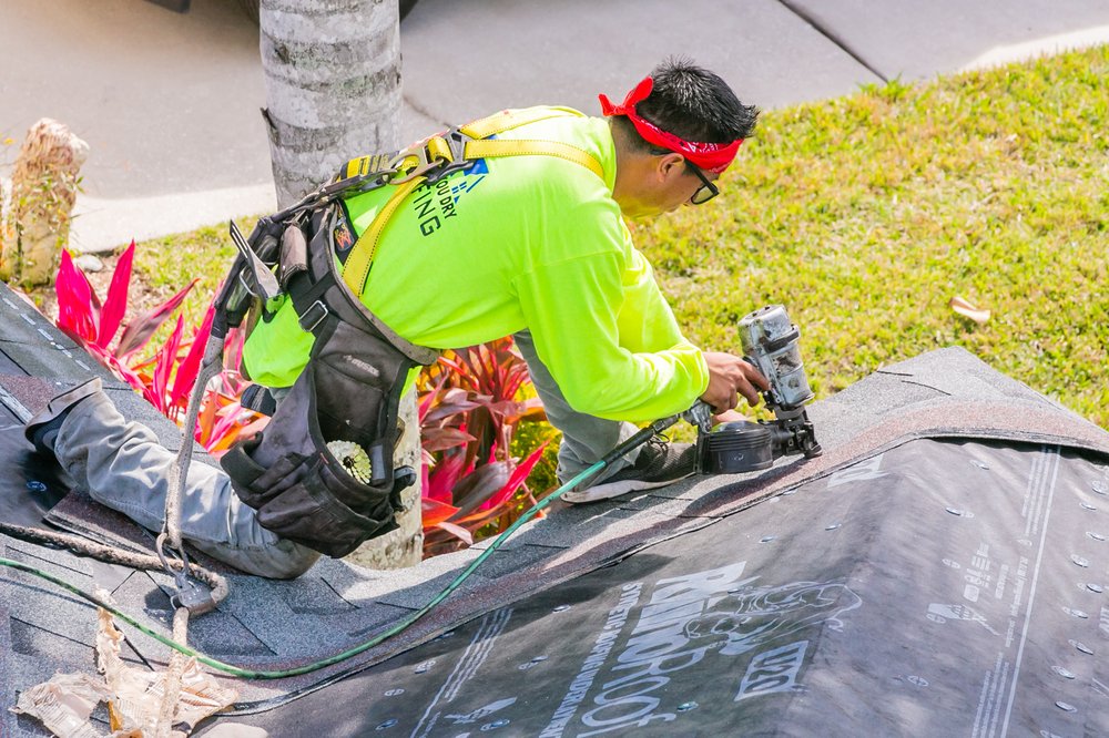 Slide of Keeping You Dry Roofing