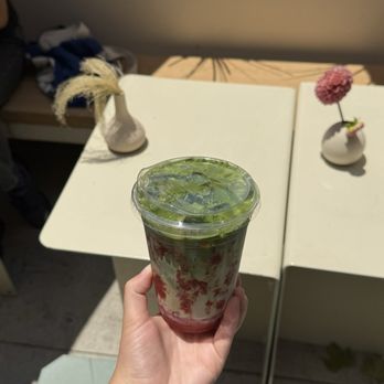 Malou Coffee - strawberry matcha - Coffee & Tea Near Me - Los Angeles, California