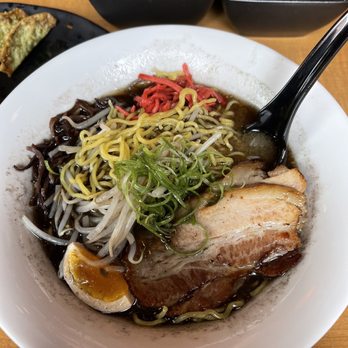GONZO! - Garlic oil black ramen - Ramen Near Me - Carlsbad, California GONZO! - Garlic oil black ramen - Ramen Near Me - Carlsbad, California