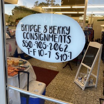 Bridge & Berry Consigments - Hours and number - Women's Clothing Near Me - Milton, Florida Bridge & Berry Consigments - Hours and number - Women's Clothing Near Me - Milton, Florida
