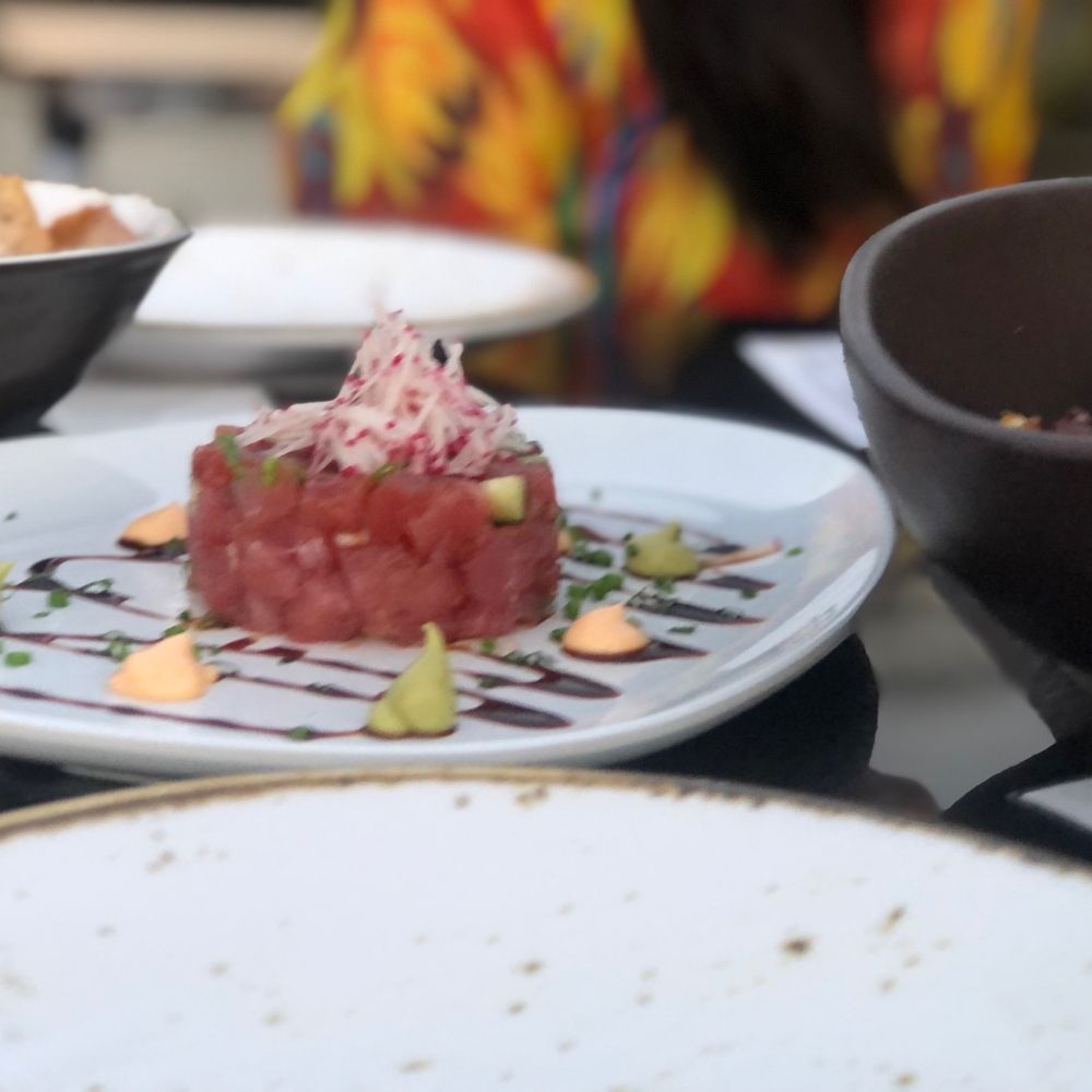 Arya Rooftop - Asian Tuna Tartare $22 - Cocktail Bars Near Me - San Juan, Puerto Rico