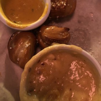 Woodward Avenue Brewers - Beer cheese, mustard and pretzel bites - Breweries Near Me - Ferndale, Michigan Woodward Avenue Brewers - Beer cheese, mustard and pretzel bites - Breweries Near Me - Ferndale, Michigan
