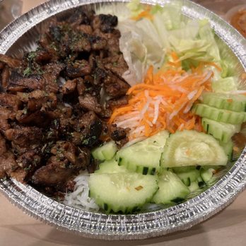 Nguyen's Kitchen - Grilled Pork Noodles - Vietnamese Near Me - Orange, California