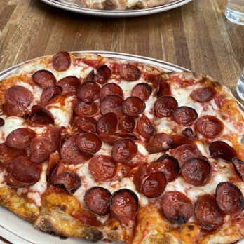 OSTE - XXtra Pepperoni Lovers Pinsa XXtra Pepperoni Lovers Pinsa Carbonara Pinsa - Italian Near Me - Los Angeles, California