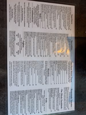 Menu photo 1 El Jarocho Mexican Restaurant Astoria, OR