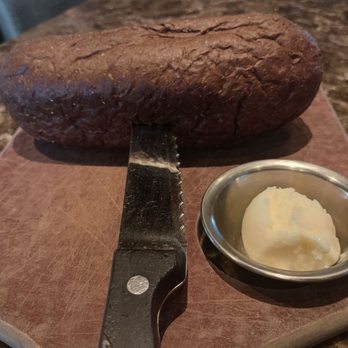 Outback Steakhouse - Look how they stab up the bread - Steakhouses Near Me - Pompano Beach, Florida Outback Steakhouse - Look how they stab up the bread - Steakhouses Near Me - Pompano Beach, Florida