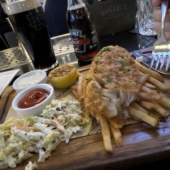 The Dearborn - Fish & Chips "Traditional" Icelandic Cod - New American Near Me - Chicago, Illinois