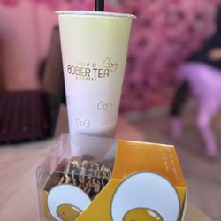 Bober Tea & Coffee - Bulgogi slider & Brown Sugar Creme Brulee Milk Tea