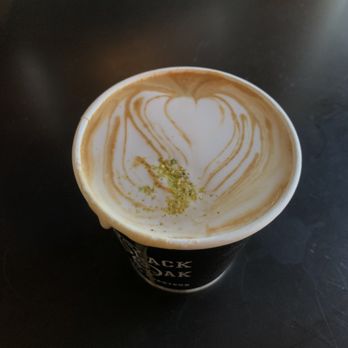 Black Oak Coffee Roasters - Sesame Pistachio Latte. Best ever. - Coffee & Tea Near Me - Ukiah, California