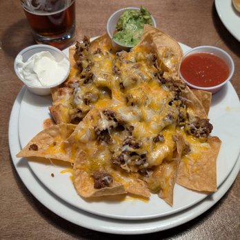 Last Call Tavern - Hail Mary Nachos with beef - Sports Bars Near Me - Loveland, Colorado Last Call Tavern - Hail Mary Nachos with beef - Sports Bars Near Me - Loveland, Colorado