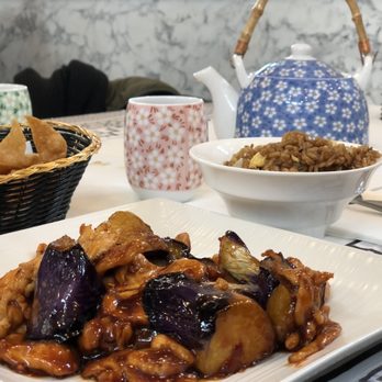 Dao Madison - Chinese Eggplant in Garlic Sauce w. Chicken - Chinese Near Me - Madison, New Jersey