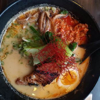 Sushiko - Spicy chasu pork ramen. Thumbs up winner! - Sushi Bars Near Me - Rohnert Park, California Sushiko - Spicy chasu pork ramen. Thumbs up winner! - Sushi Bars Near Me - Rohnert Park, California