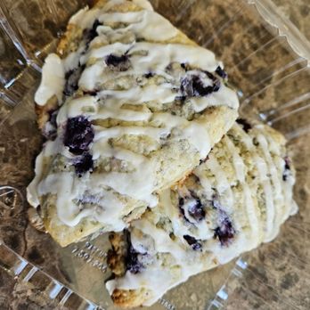 Sweet Serenity - Lemon Blueberry Scones - Coffee & Tea Near Me - Leon Valley, Texas