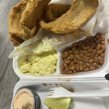 Captain La Fish Chicken And More - Catfish 6 piece - Seafood Near Me - Arlington, Texas