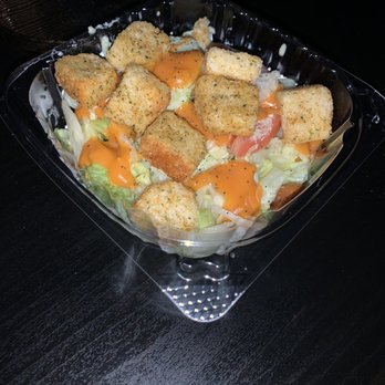 La Aurora Dominican Restaurant - Side Salad (I Added The Croutons) - Dominican Near Me - Jamaica, New York La Aurora Dominican Restaurant - Side Salad (I Added The Croutons) - Dominican Near Me - Jamaica, New York