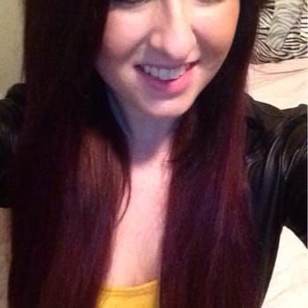 Sheer Indulgence - Hard to believe but these are extensions. Recently went to a red brown color and 22" extensions done by Ashley Rosky. - Hair Salons Near Me - Bountiful, Utah