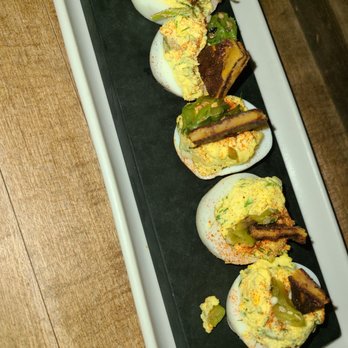 Whiskey Cake - Deviled eggs - New American Near Me - Plano, Texas Whiskey Cake - Deviled eggs - New American Near Me - Plano, Texas