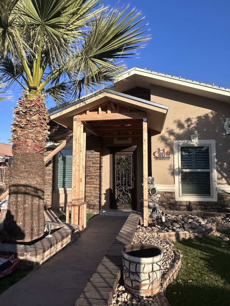 Slide of Saenz construction