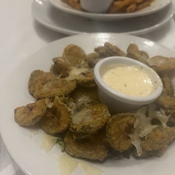 Sassafras Southern Bistro - Southern Fried Pickles with spicy ranch - Southern Near Me - Greenville, South Carolina Sassafras Southern Bistro - Southern Fried Pickles with spicy ranch - Southern Near Me - Greenville, South Carolina