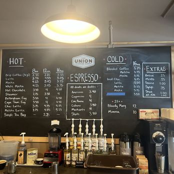 The Union Coffee Shop - Menu - Coffee & Tea Near Me - Bellingham, Washington The Union Coffee Shop - Menu - Coffee & Tea Near Me - Bellingham, Washington