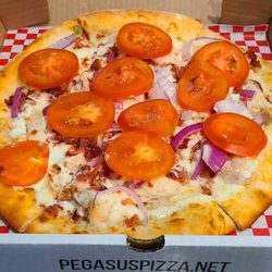 Chicken Bacon Ranch pizza